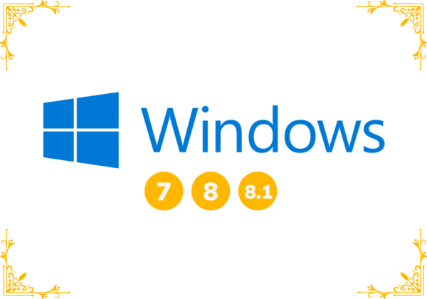 Windows 7 / 8 /8.1 Pro