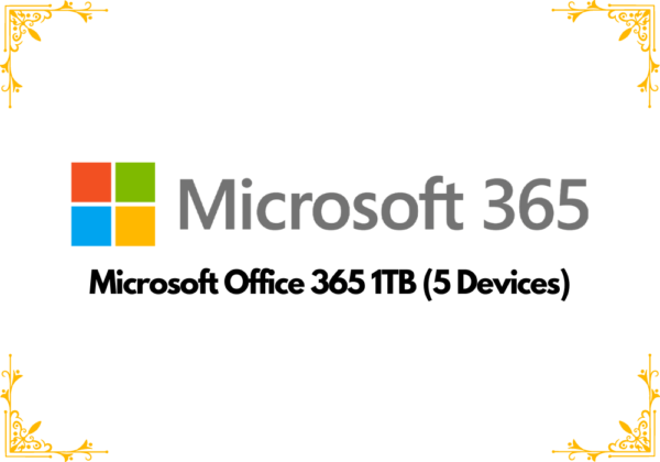 Microsoft Office 365 1TB (5 Devices)